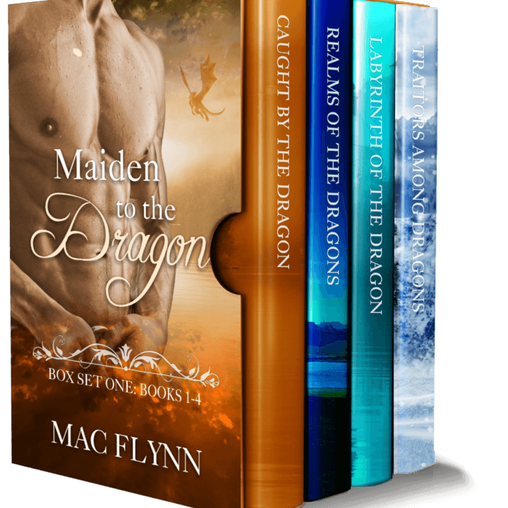 Maiden to the Dragon Series Box Set: Books 1-4 (Alpha Dragon Shifter Romance)