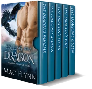 Mac Flynn Falling for a Dragon Portal Romantasy Paranormal Romance Dragon Shifter Romance Book Dragon's Box Set