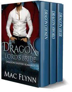 Mac Flynn Dragon Lord's Bride Portal Romantasy Kidnapped Heroine Dragon Romance Book Dragon Box Set