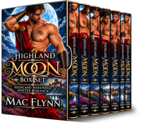 Mac Flynn Highland Moon Scottish Castle Paranormal Romance Book box set