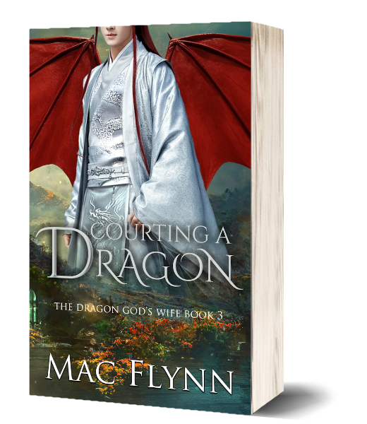Courting a Dragon: The Dragon God's Wife Book 3 (Dragon Shifter Romance)